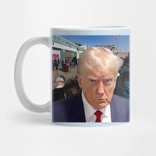 Trump Mugshot / Four Seasons Total Landscaping Mug